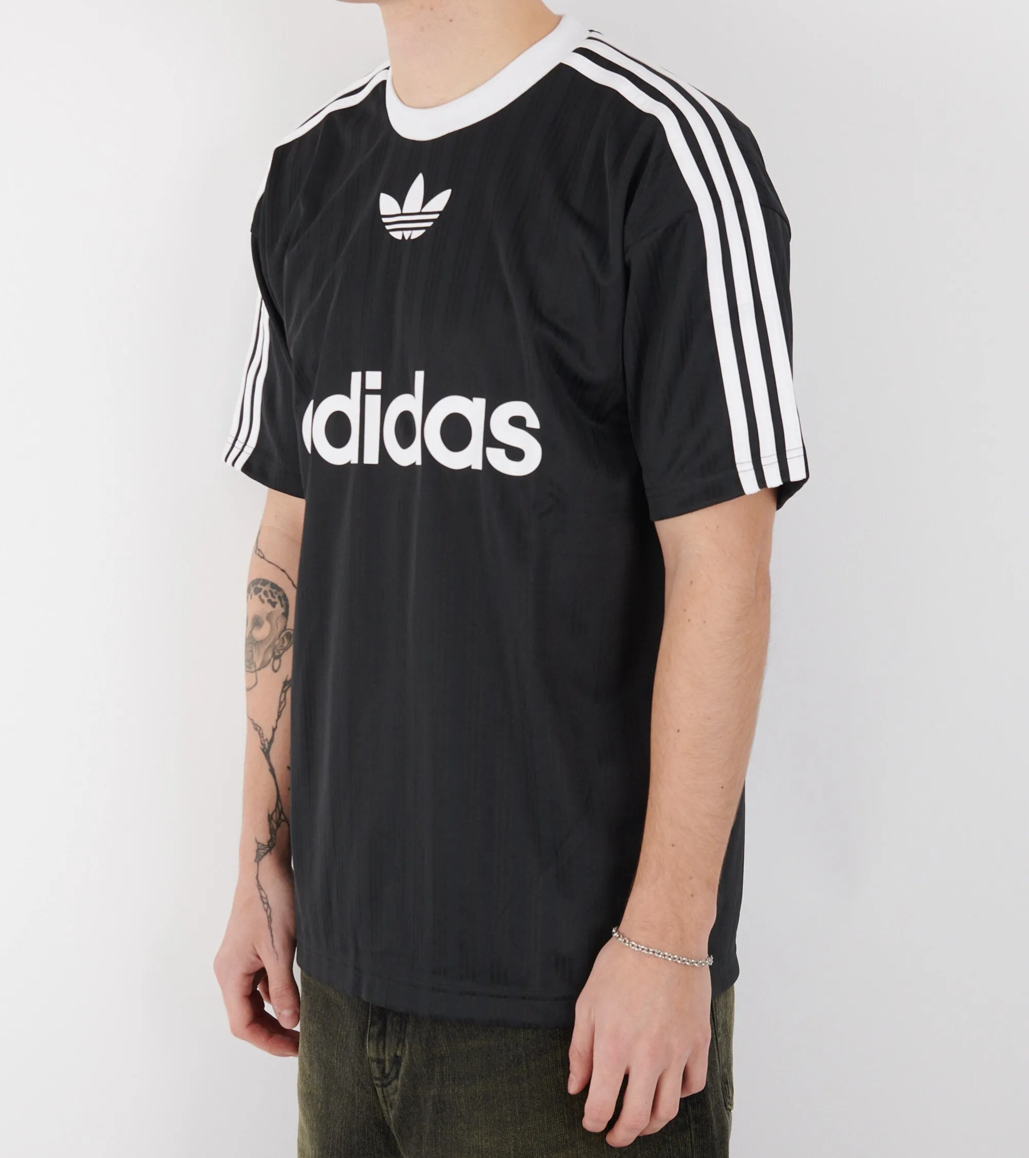 Adicolor Poly Tee Black/White
