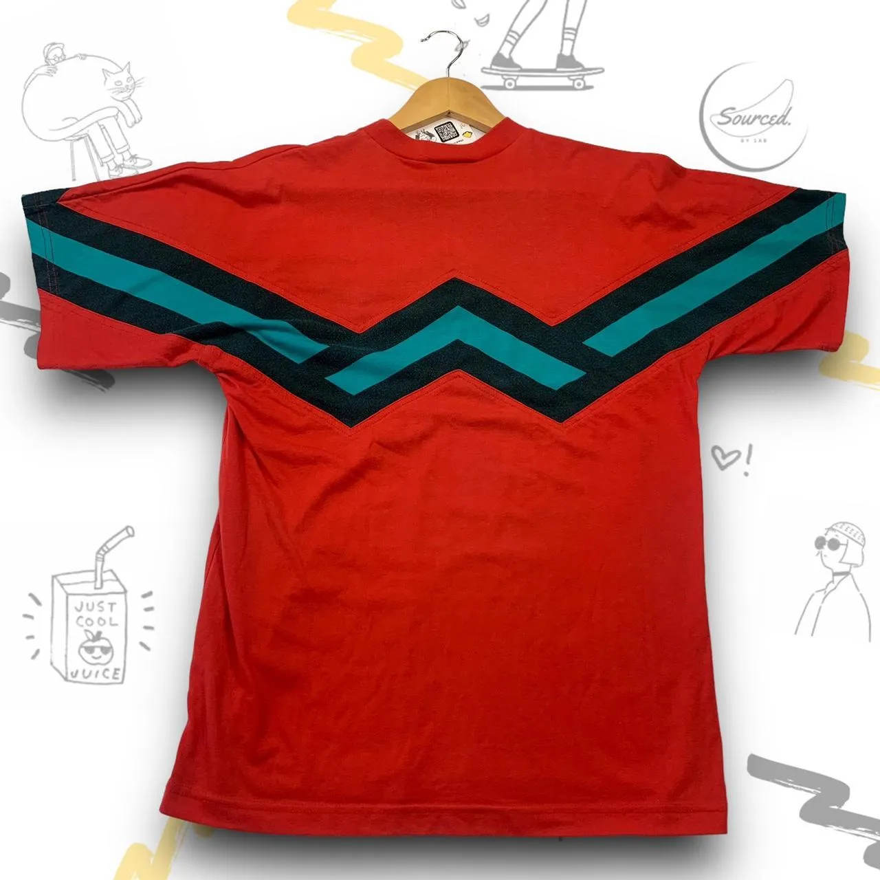 Adidas Colourblock T-shirt (S)