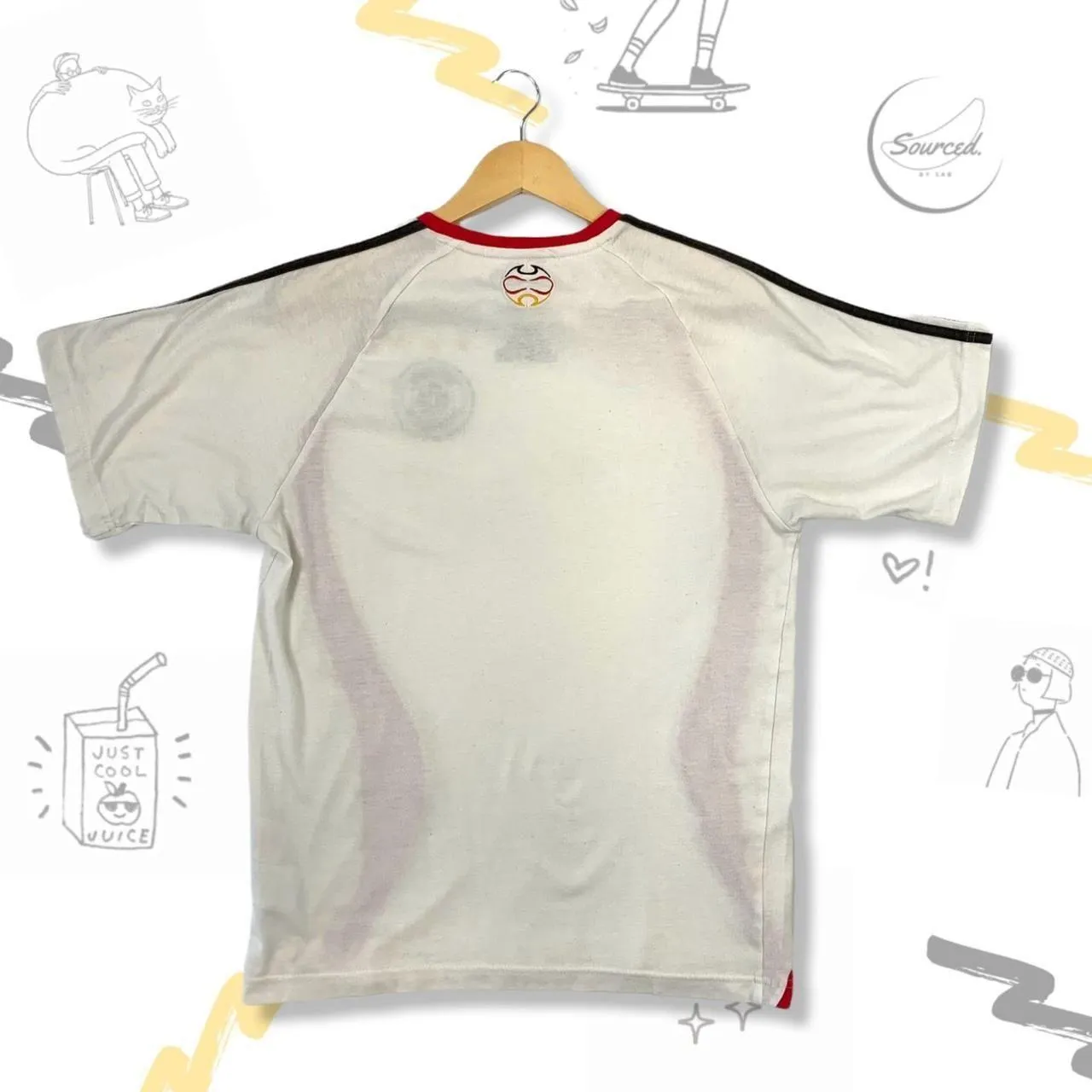 Adidas Deutscher Football T-shirt (L)