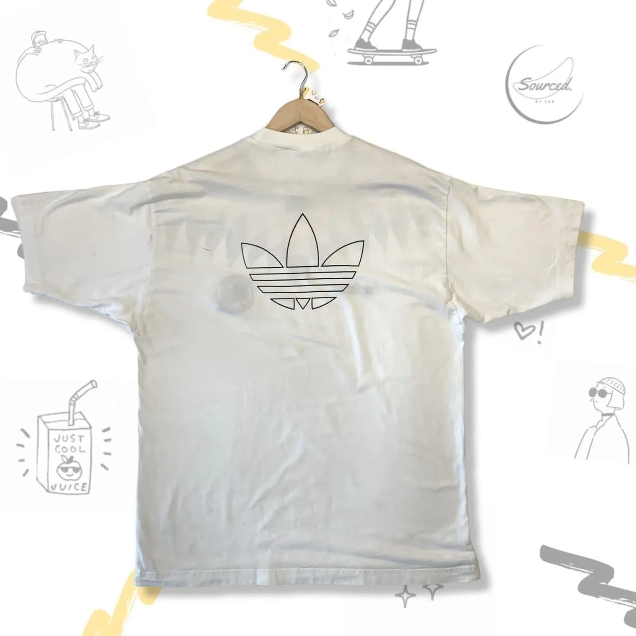 Adidas Deutscher Fussball-bund  T-shirt (L)