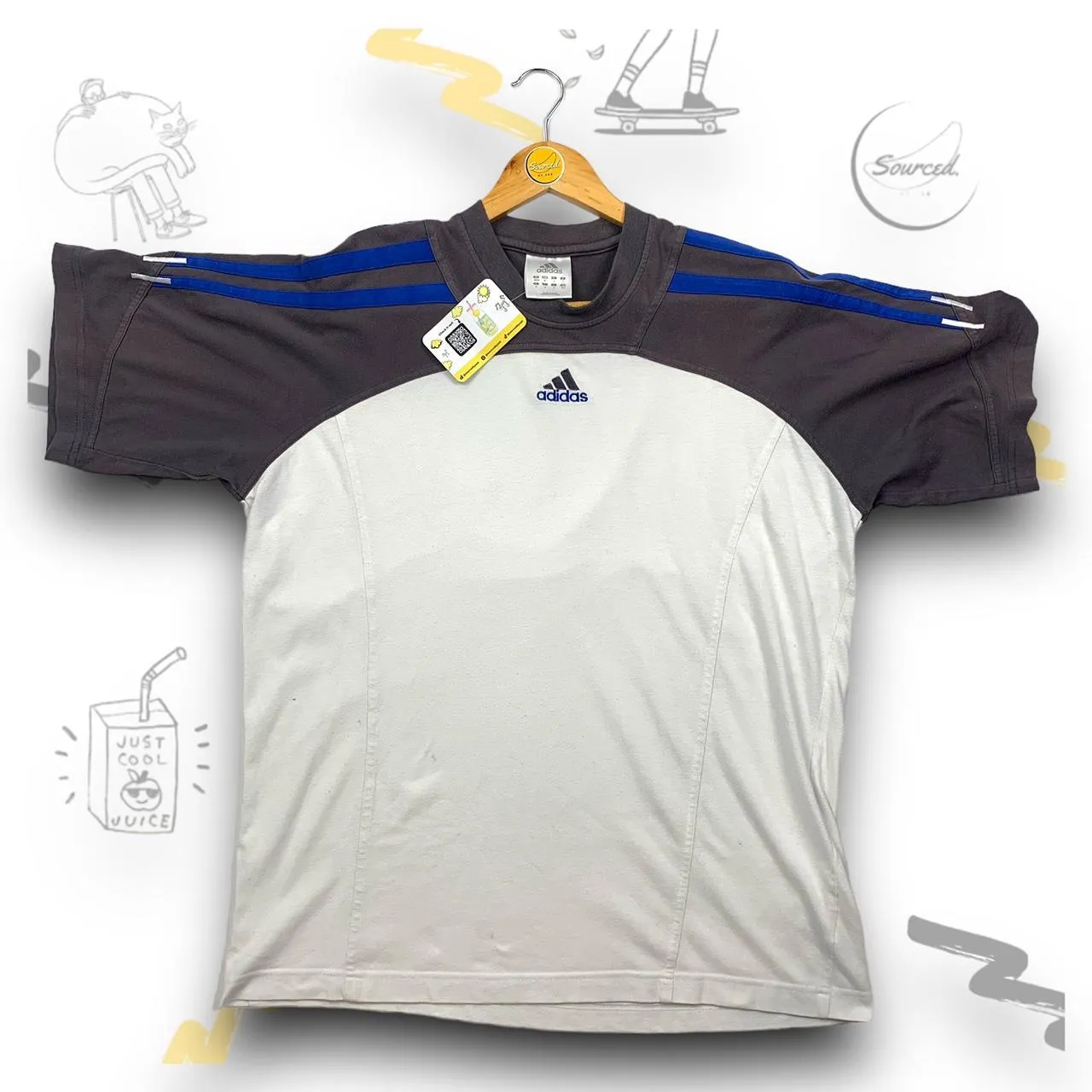 Adidas Retro Crewneck T-shirt (L)