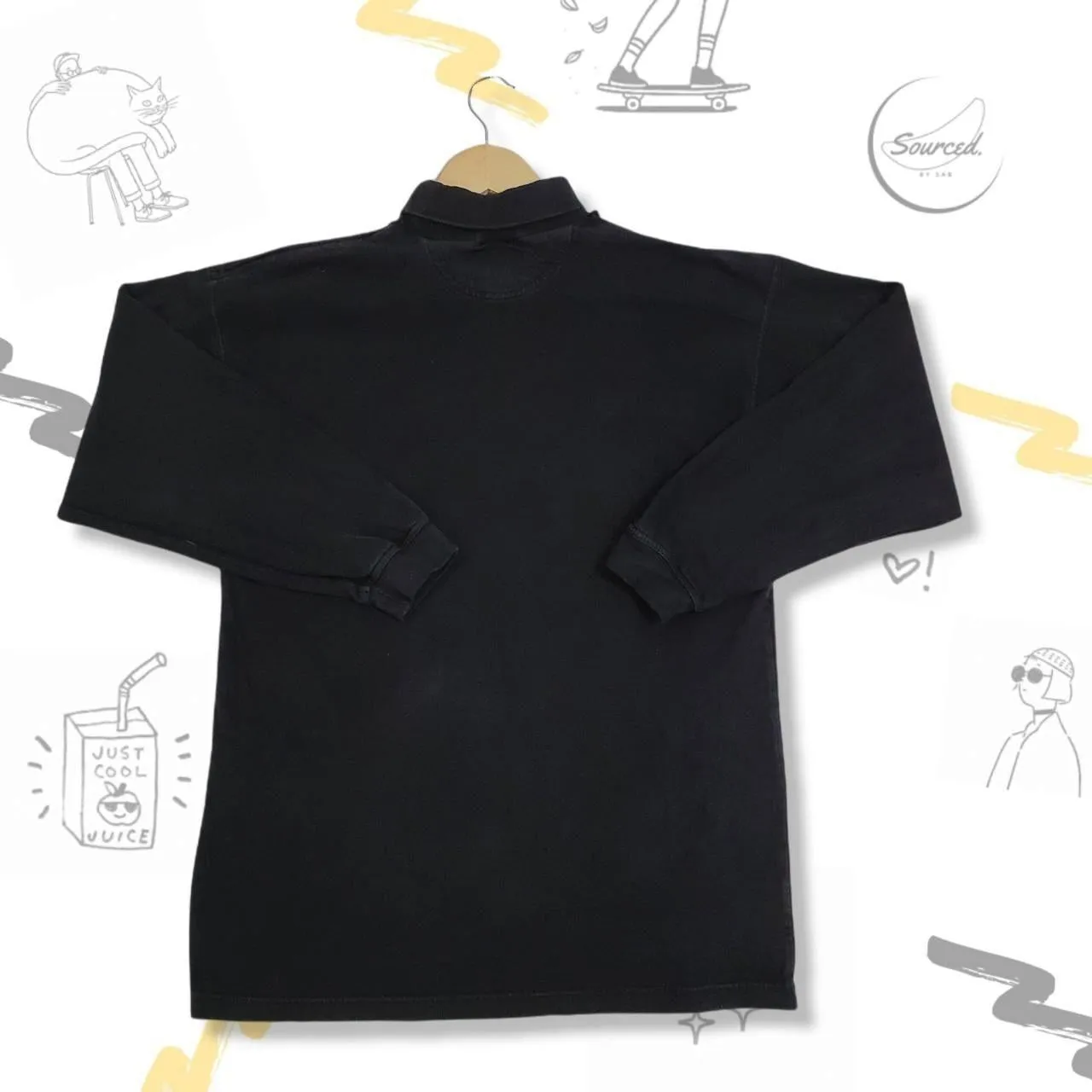 Adidas Sport Embroidered Polo Neck Top (L)