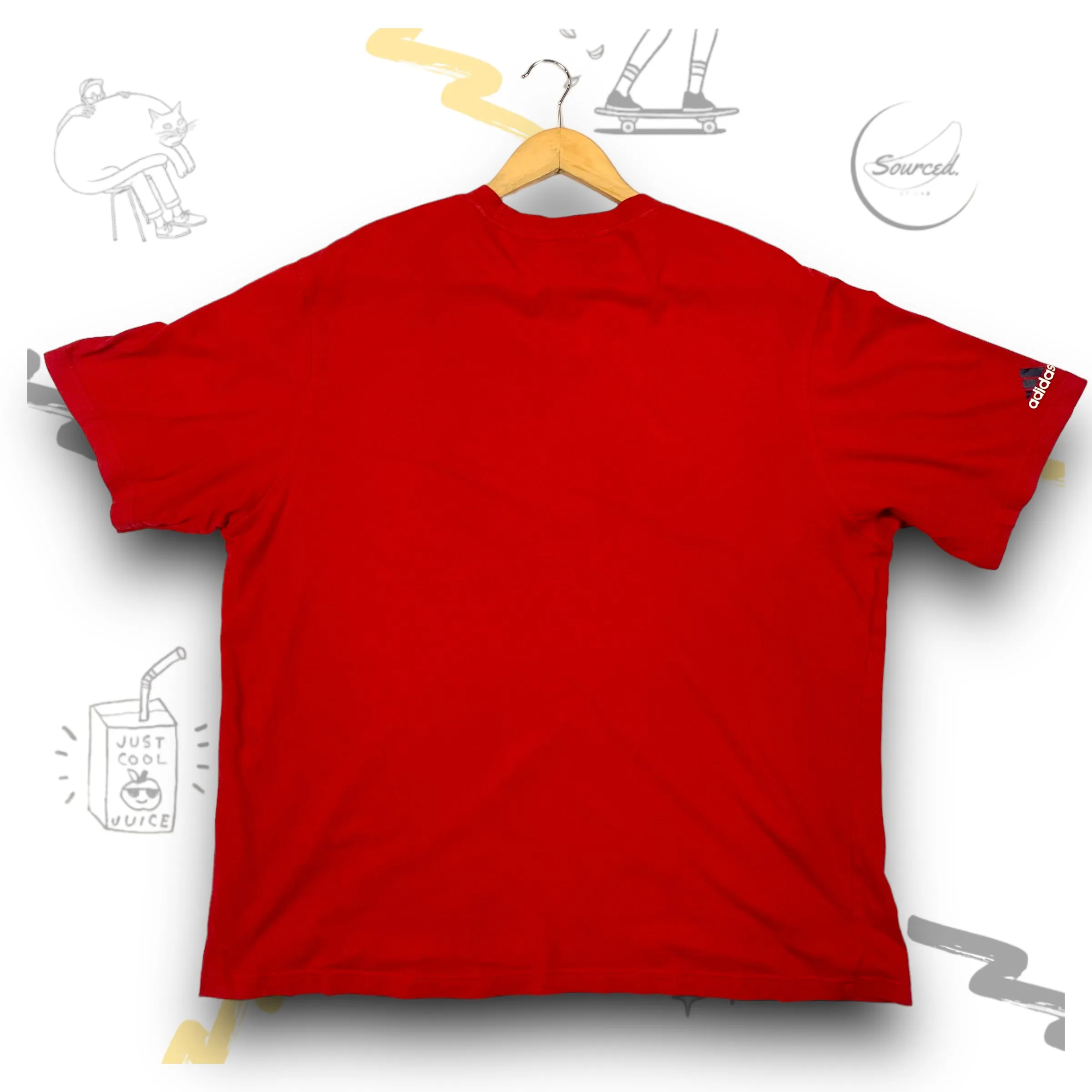 Adidas T-shirt With Print Graphic(XL)