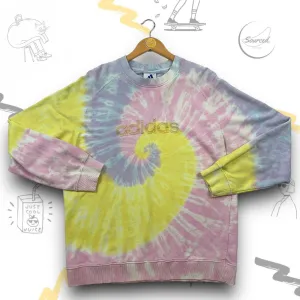 Adidas Tiedye Crewneck Sweatshirt (L)