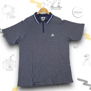 Adidas Waffle Material Embroidered Poloshirt (XL)