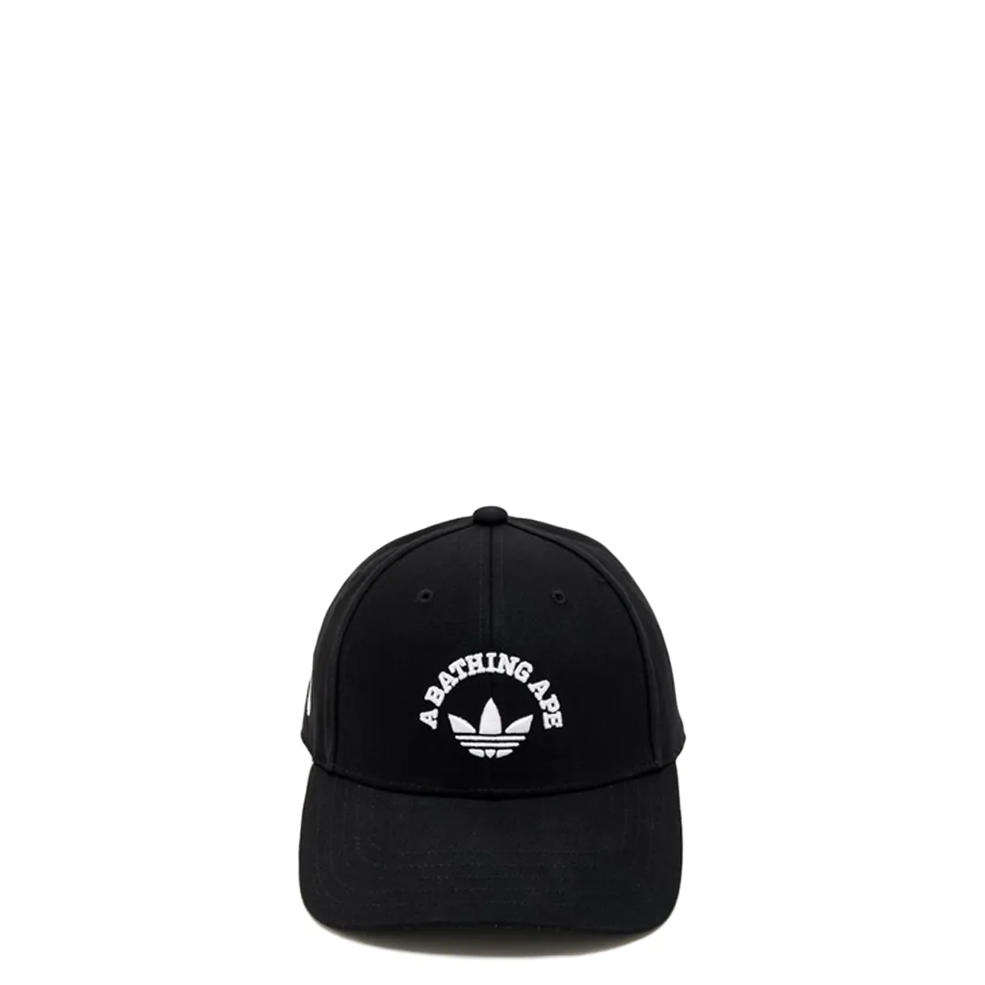 ADIDAS x BAPE BALL HAT BLACK