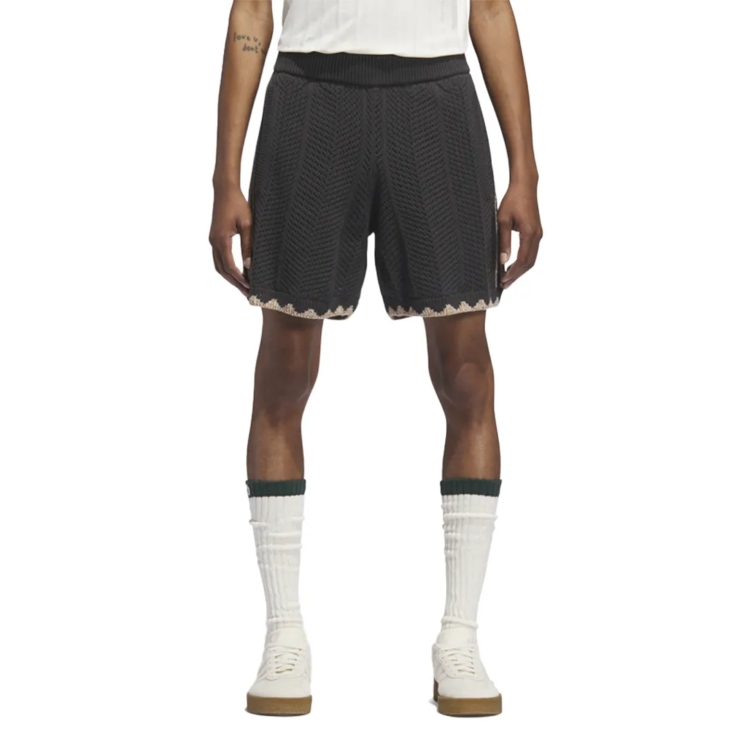 ADIDAS X CLOT KNIT SHORTS BLACK