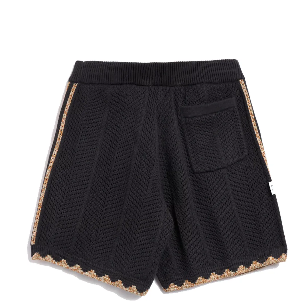 ADIDAS X CLOT KNIT SHORTS BLACK