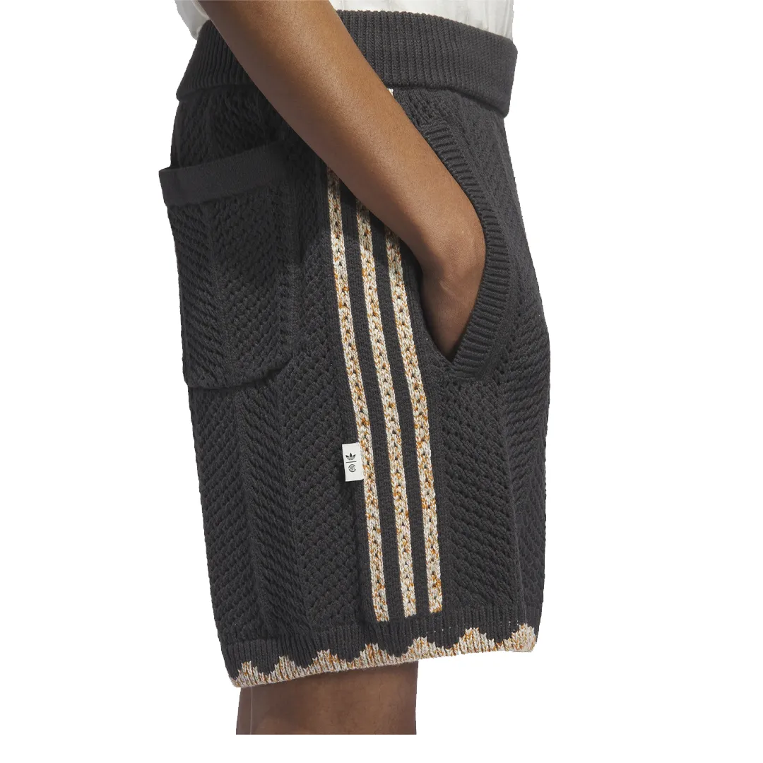ADIDAS X CLOT KNIT SHORTS BLACK