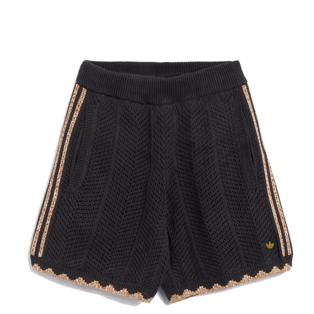 ADIDAS X CLOT KNIT SHORTS BLACK