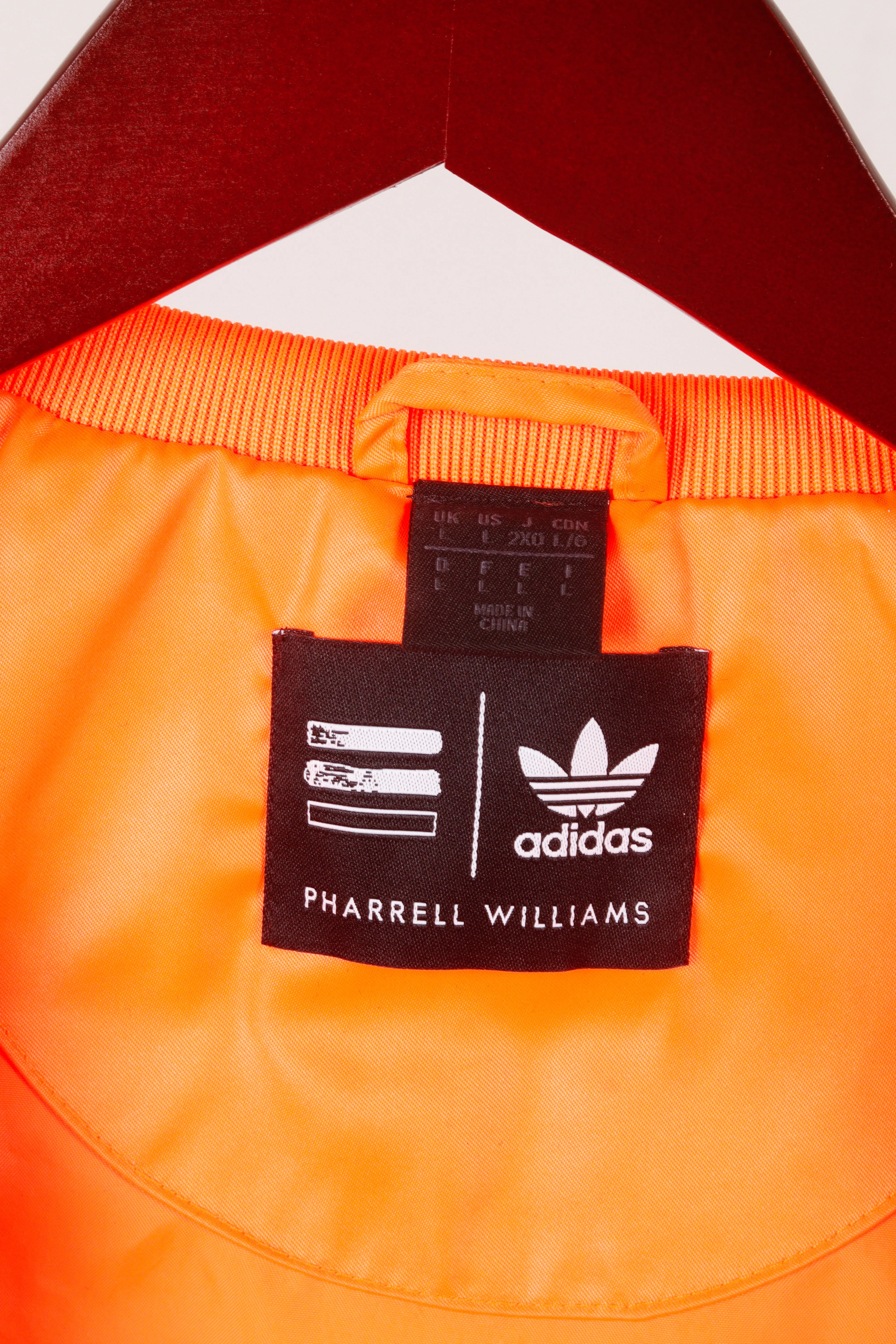 adidas x Pharrell Williams FW14 'Tennis Pack' Track Jacket Orange (2014)