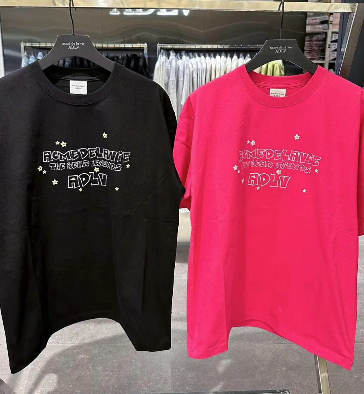 ADLV Bear Friends Doodle Artwork SS24 T-Shirt