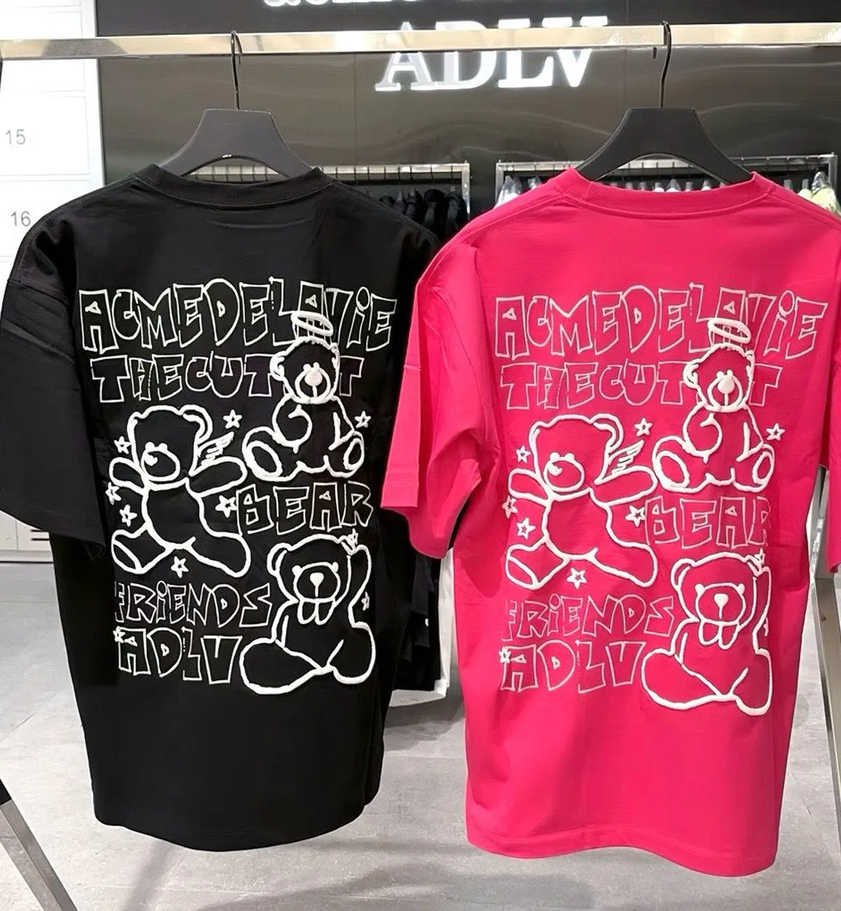 ADLV Bear Friends Doodle Artwork SS24 T-Shirt