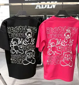 ADLV Bear Friends Doodle Artwork SS24 T-Shirt