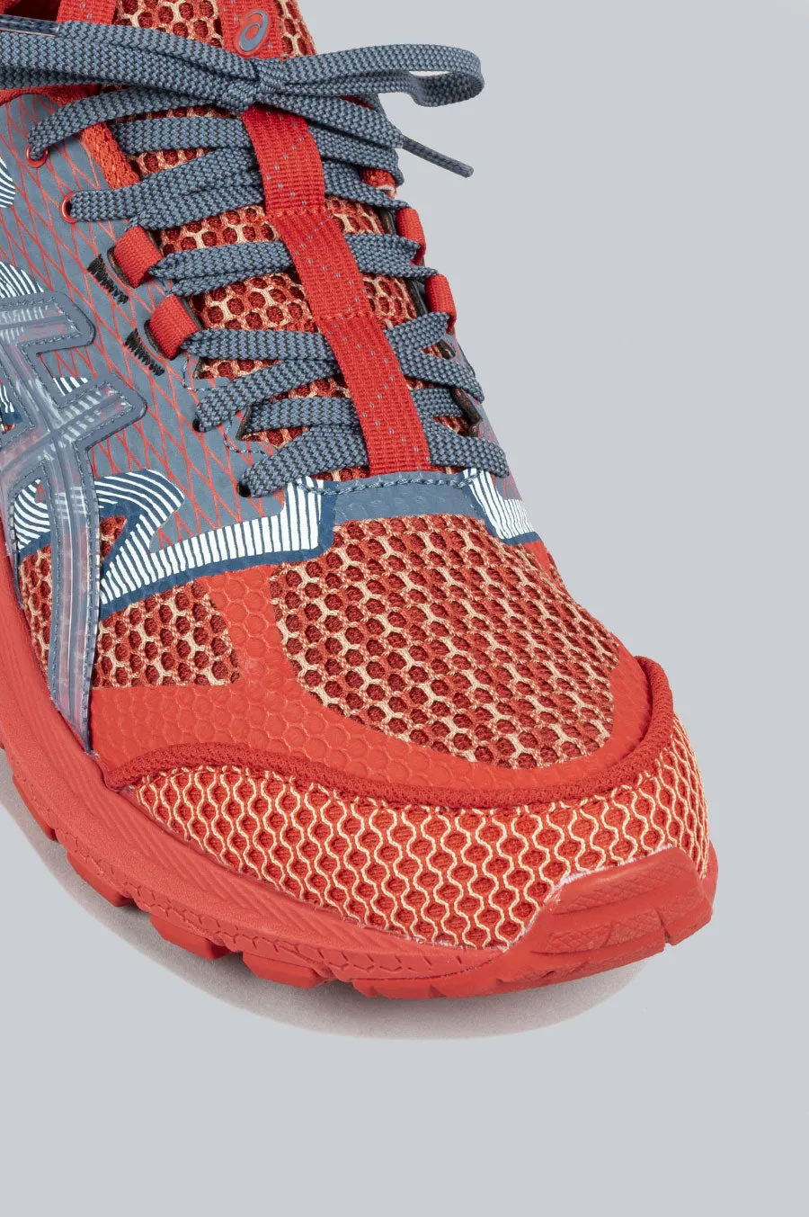 ASICS US4-S GEL-TERRAIN CLASSIC RED WOOD CREPE