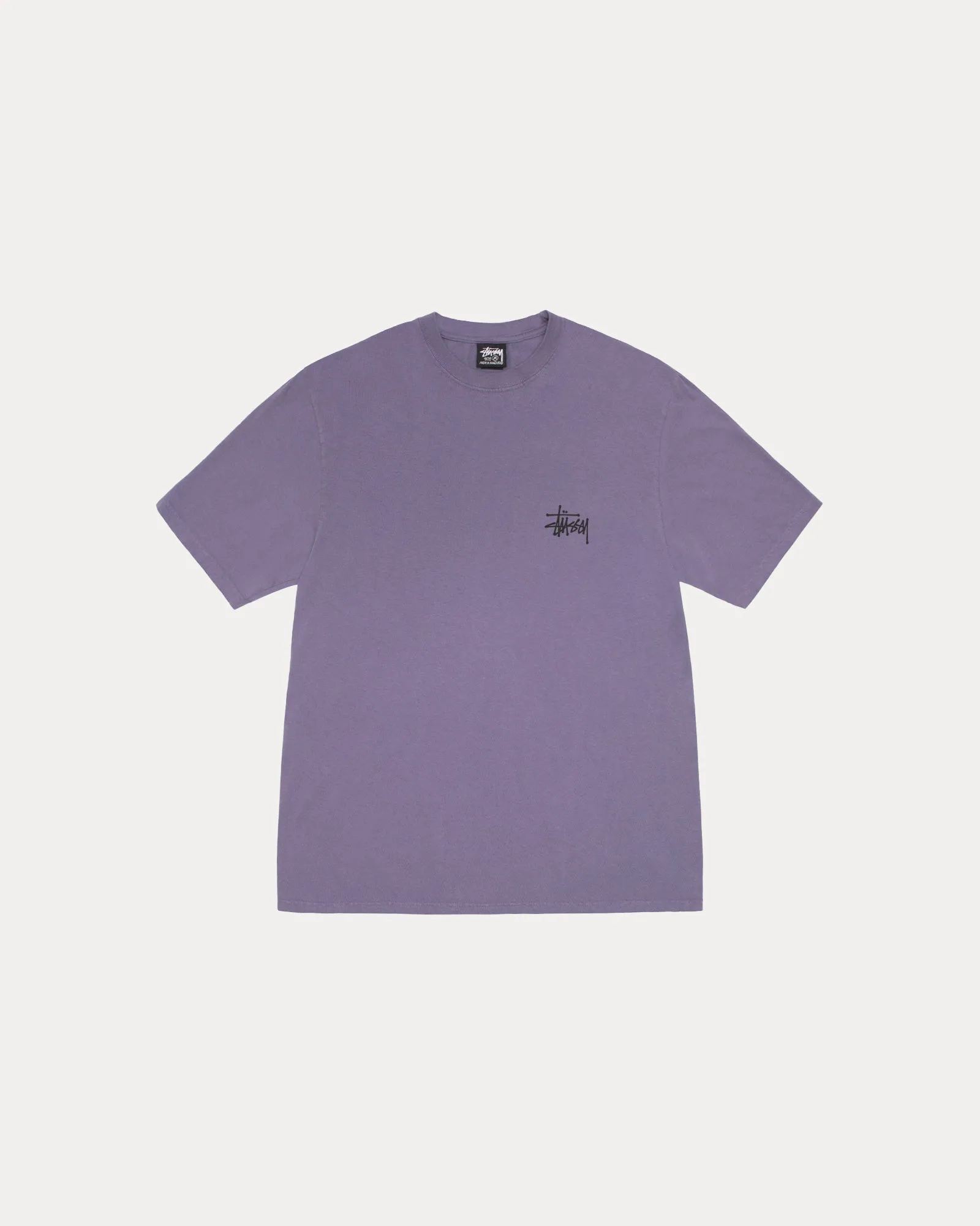 BASIC STSSY TEE PIGMENT DYED