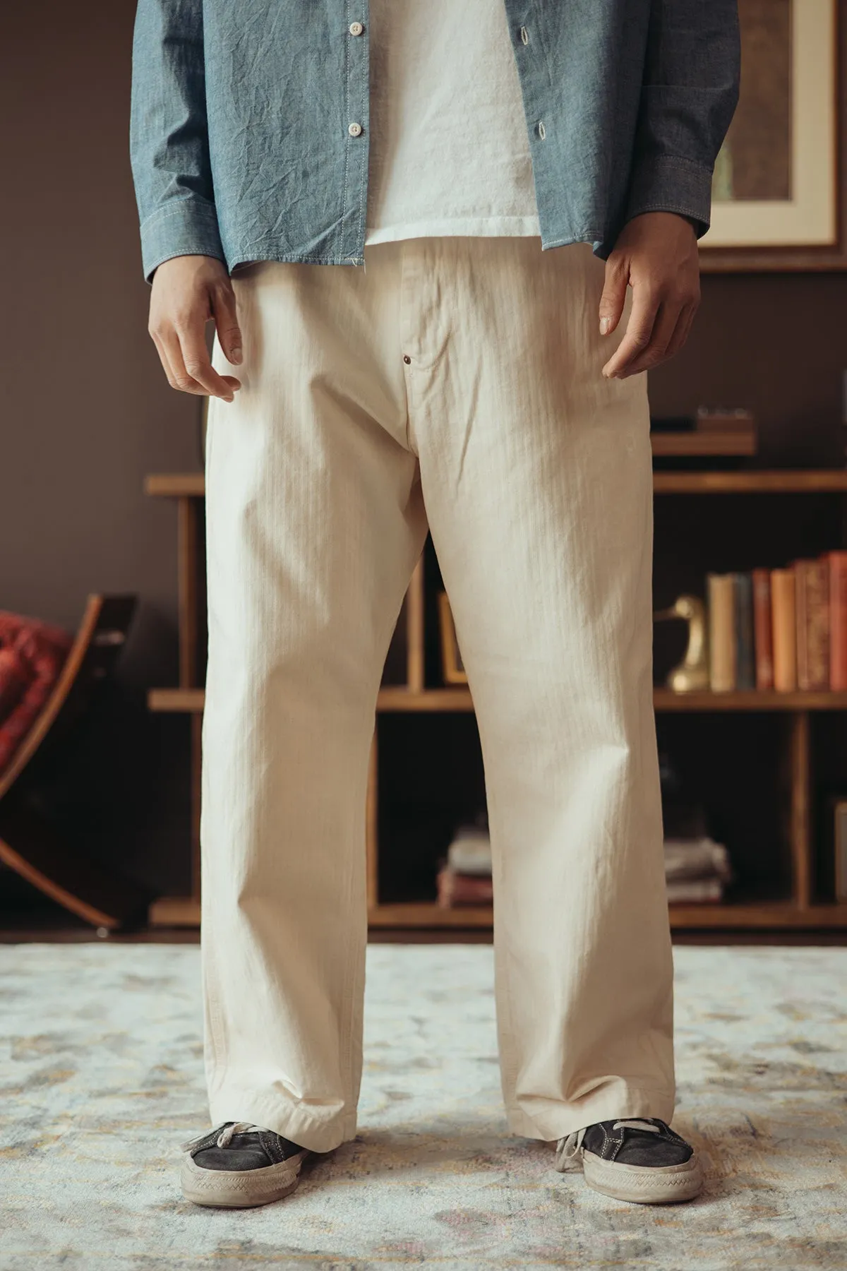 Bell Pants - Ecru