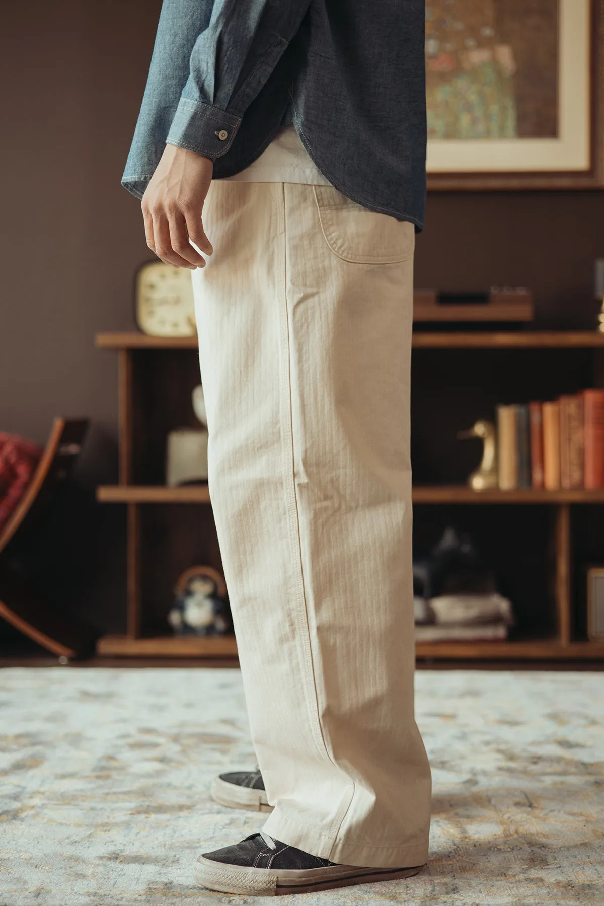 Bell Pants - Ecru