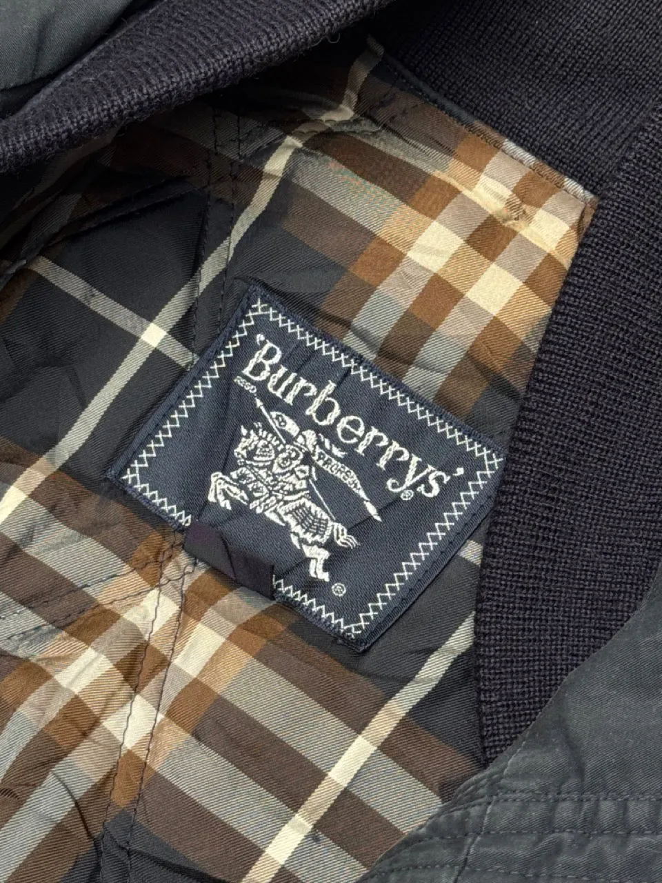 Burberry Detachable Nova Check Lined Multi Pocket Utility Jacket