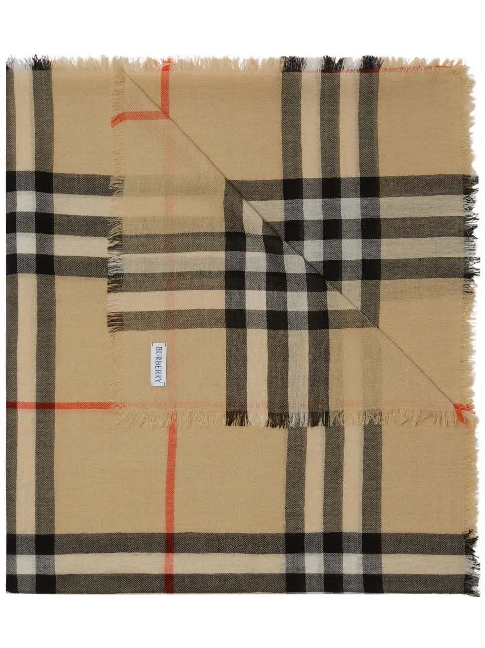 BURBERRY - Women MU GC Lightweight Wool Scarves