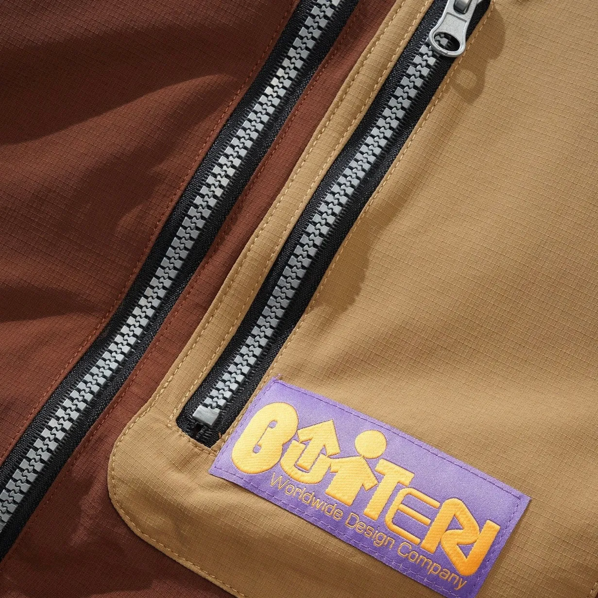 Butter Goods Ripstop Jacket // Brown