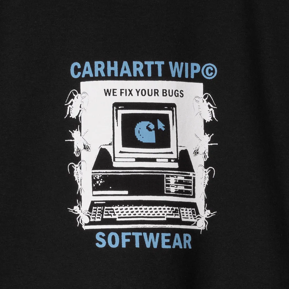 CARHARTT WIP FIXED BUGS T-SHIRT // BLACK