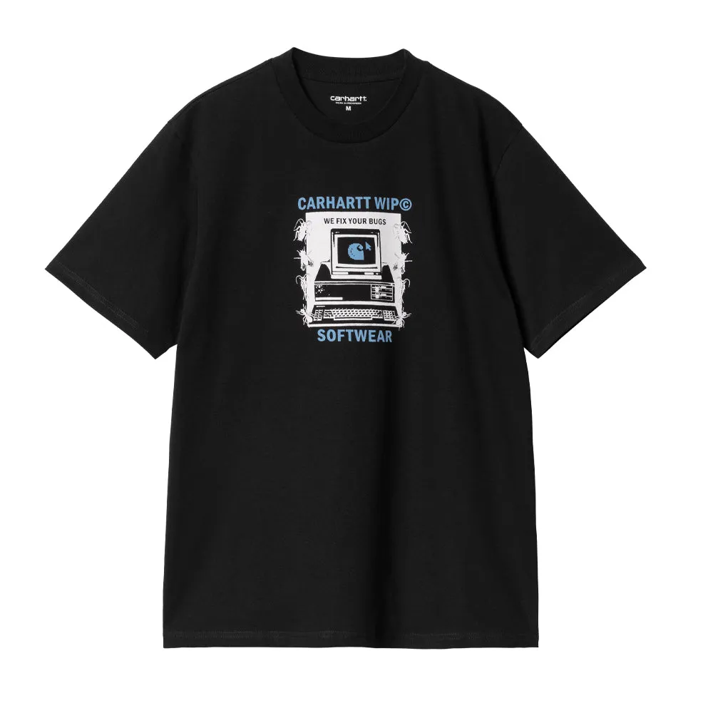 CARHARTT WIP FIXED BUGS T-SHIRT // BLACK
