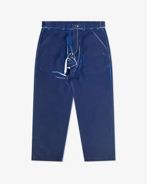 CDG Shirt - Men's Overprint Pants - (Navy)