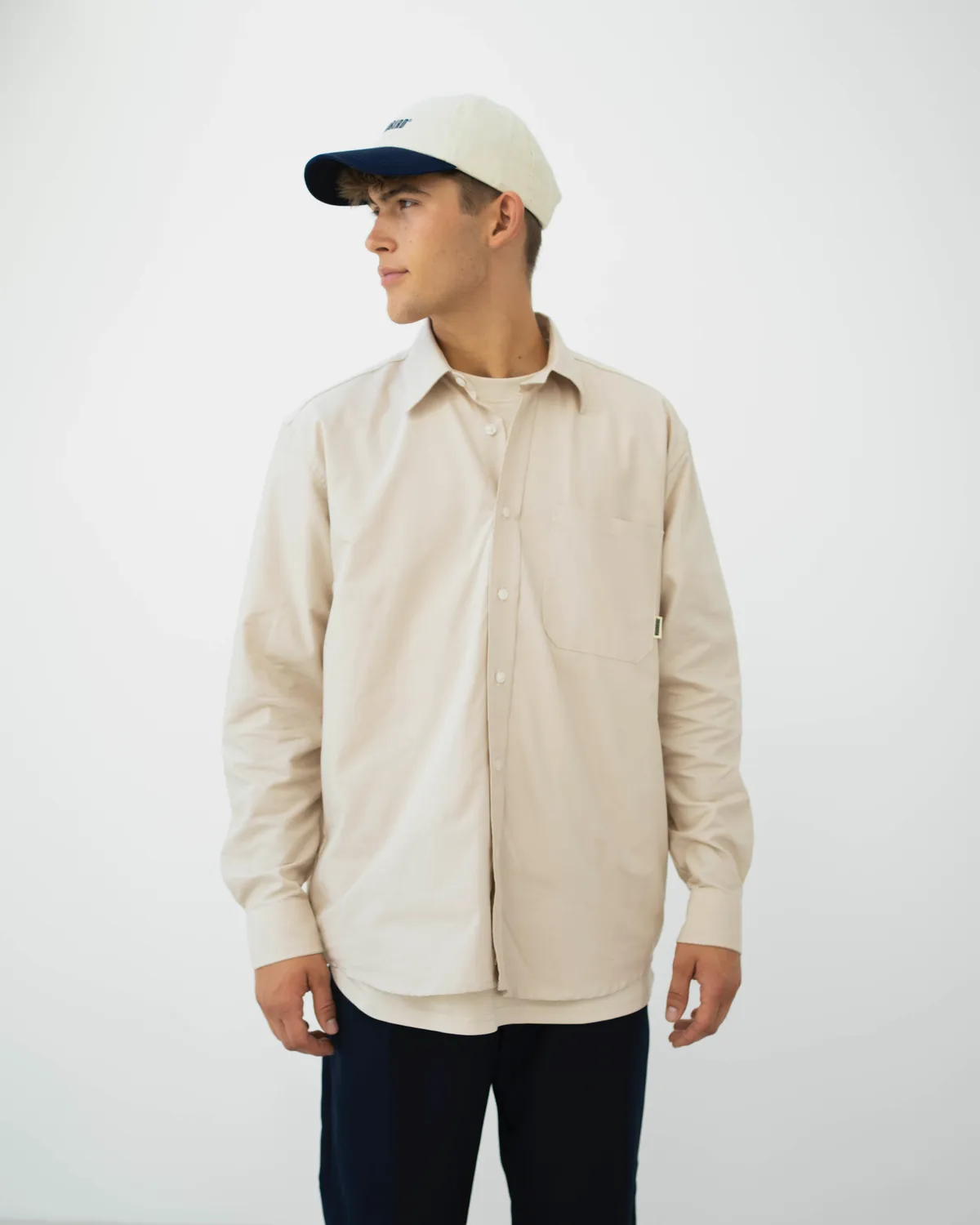 Christoffer - Yuzo Classic Shirt - Light Sand