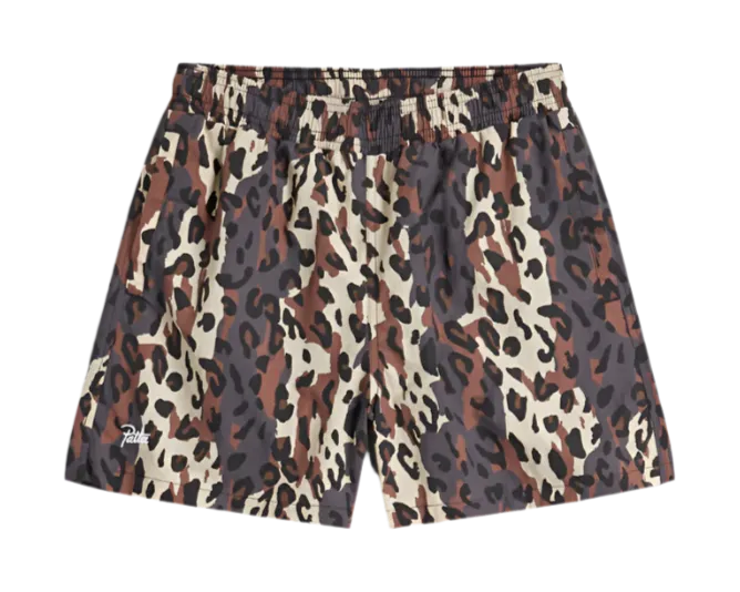 City Leopard Swim Shorts