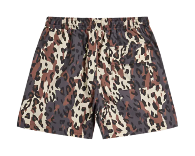 City Leopard Swim Shorts