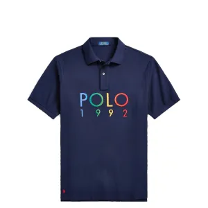 CLASSIC FIT POLO 1992 MESH SHORT SLEEVE SHIRT NAVY