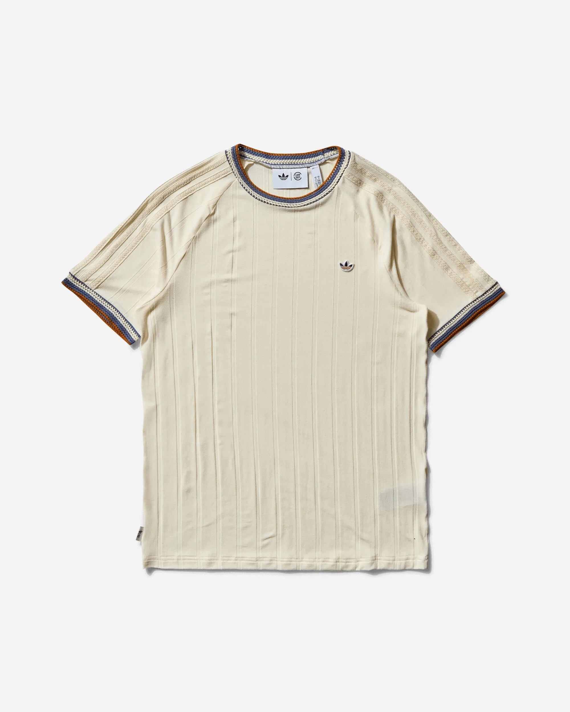 CLOT by Edison Rib T-Shirt Cream White