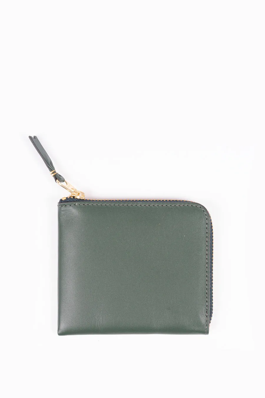 COMME DES GARCONS CLASSIC LEATHER LINE WALLET 3100 BOTTLE GREEN