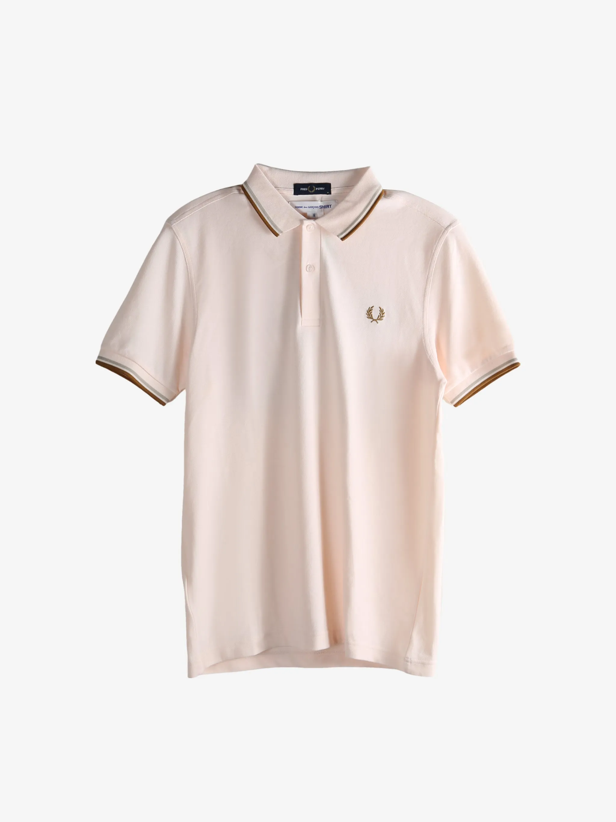 COMME DES GARCONS SHIRT - Men Classic Knitted Polo T-Shirt