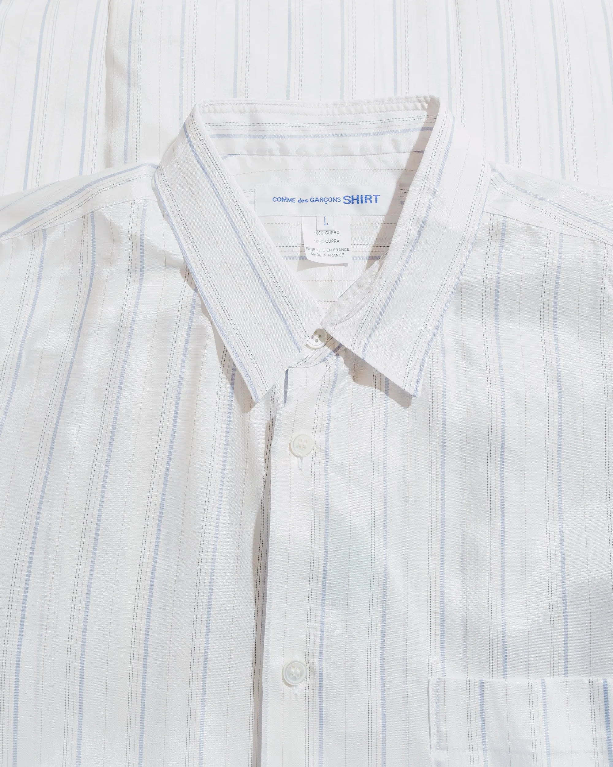 Comme des Garons SHIRT Cupra Narrow Classic Shirt Stripe 7
