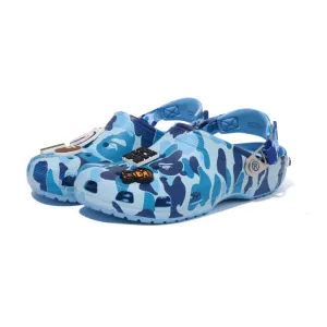 Crocs Classic Clog A Bathing Ape ABC Camo Blue