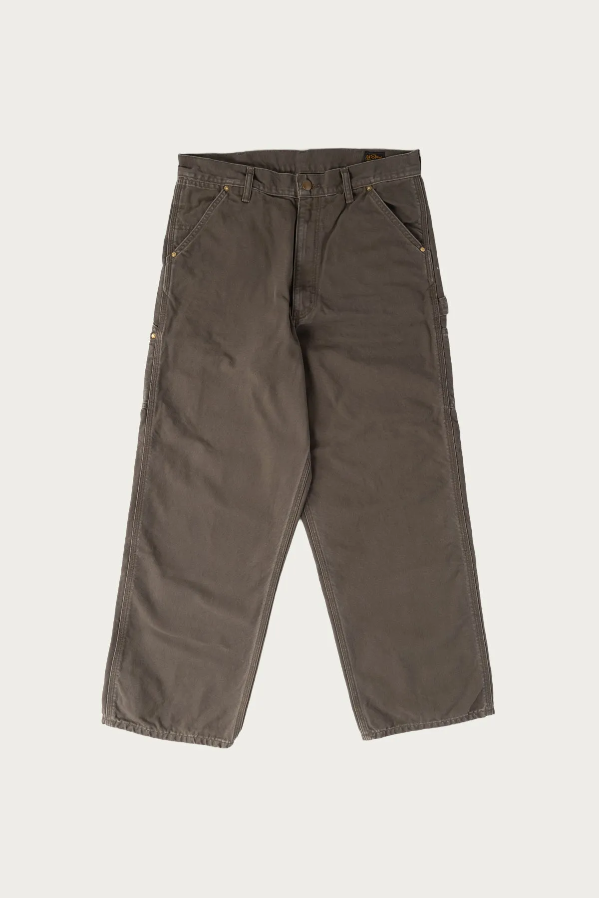 Dad's Fit Painter Pants - Army Green