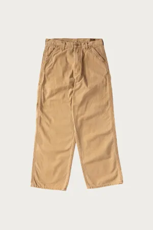 Dad's Fit Painter Pants - Brown