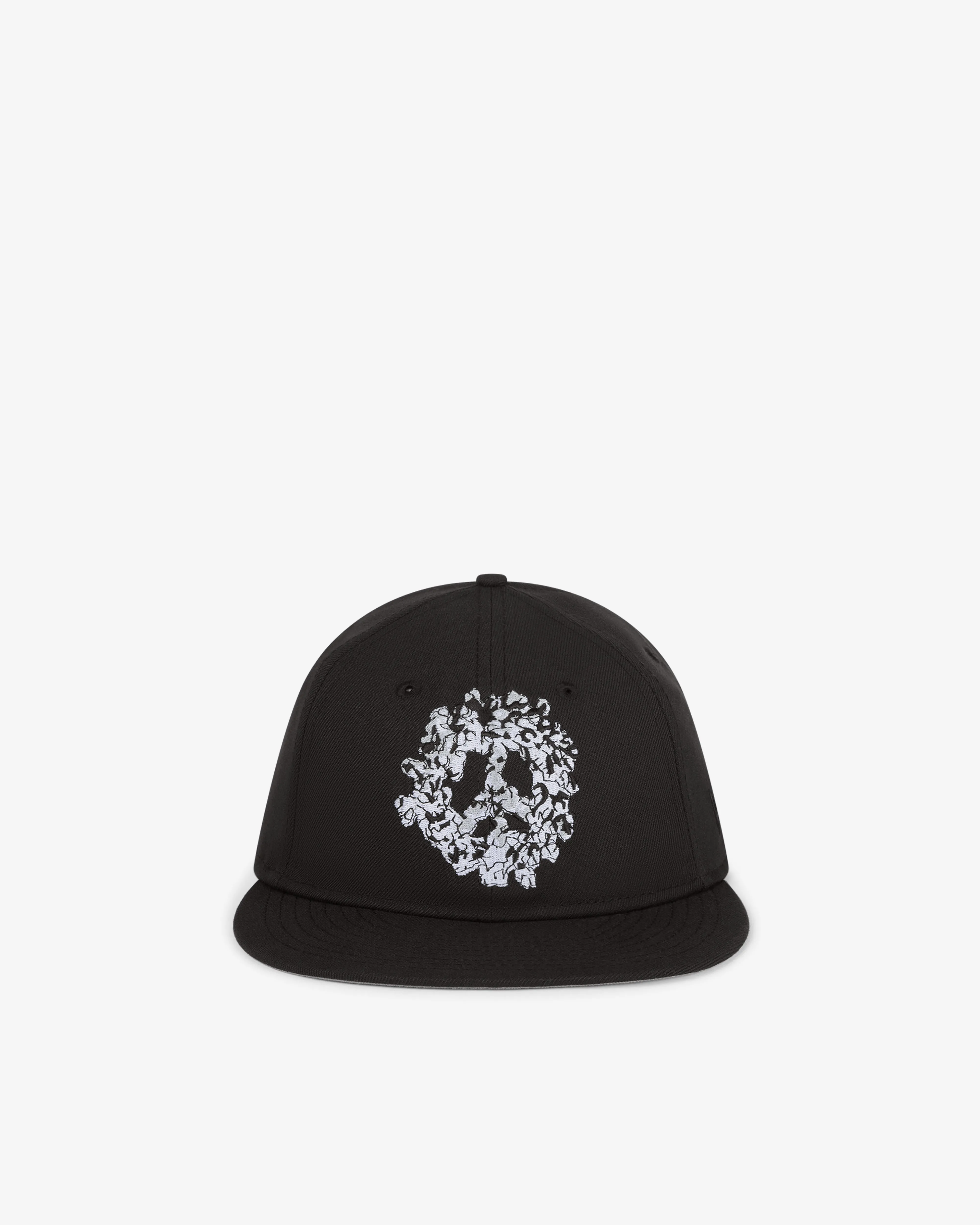 Denim Tears - Men's Peace Wreath Snapback Cap - (Black)