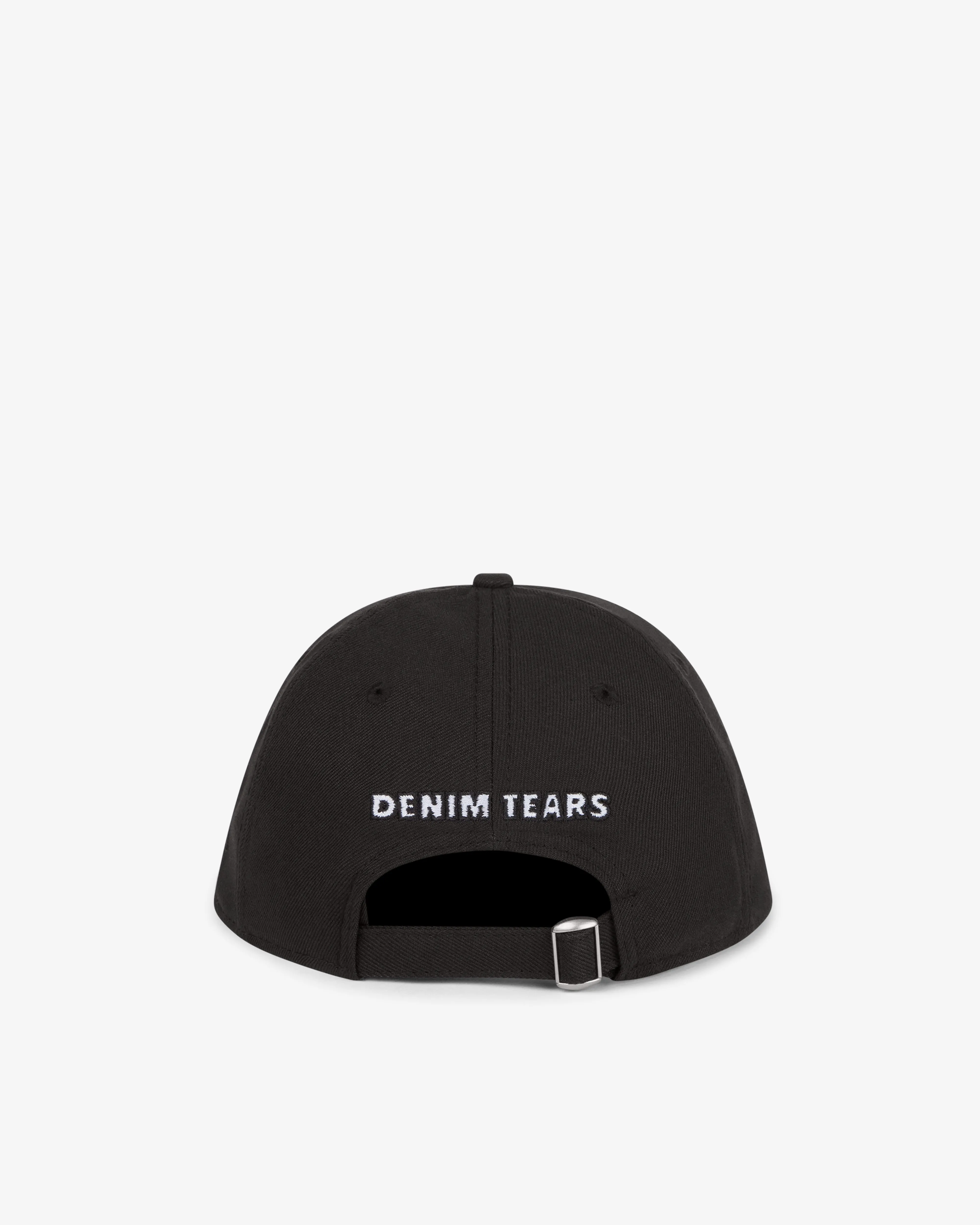 Denim Tears - Men's Peace Wreath Snapback Cap - (Black)