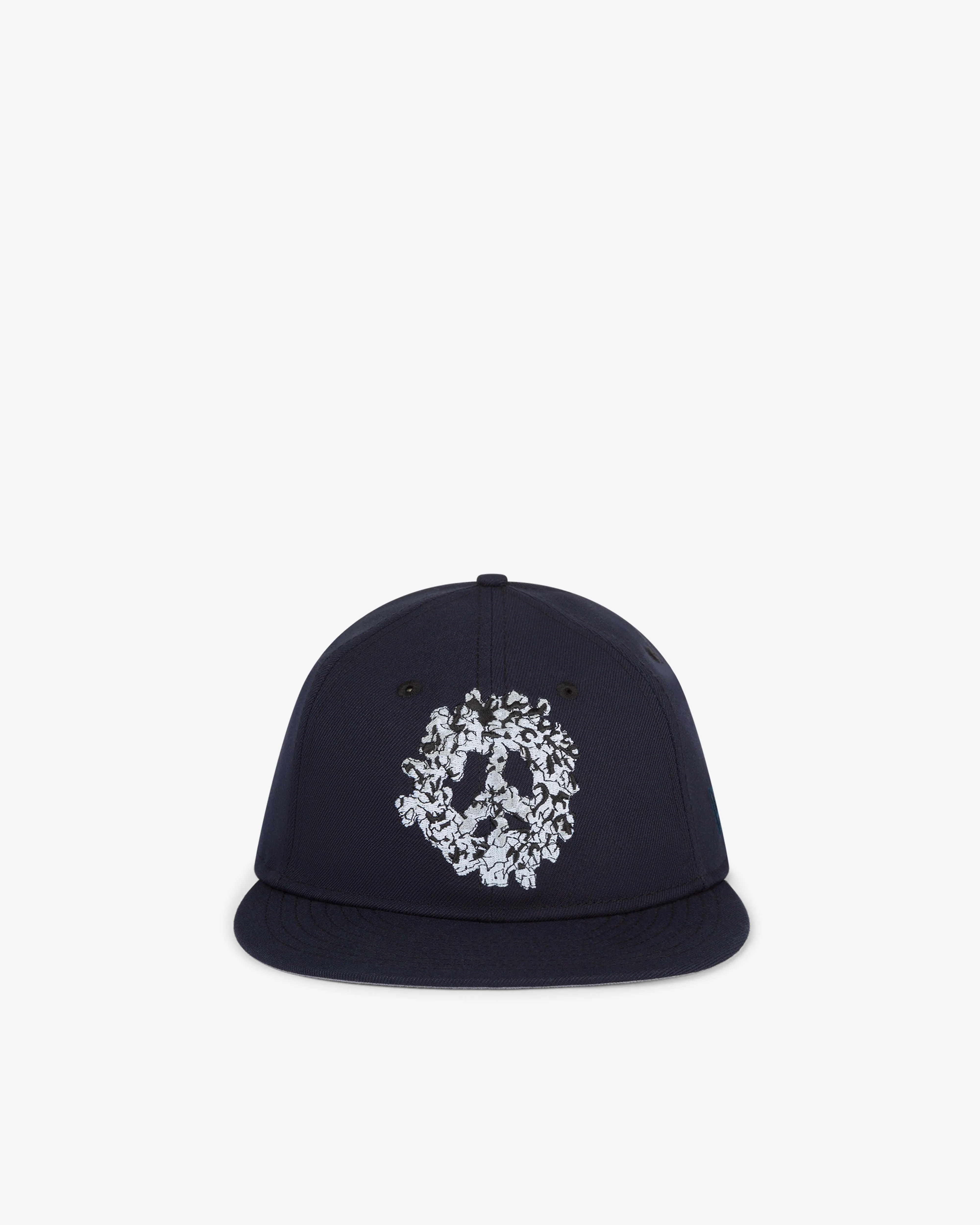 Denim Tears - Men's Peace Wreath Snapback Cap - (Navy)