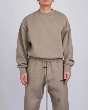 Fear of God Essentials Classic Crewneck Bevel Homestead Heather