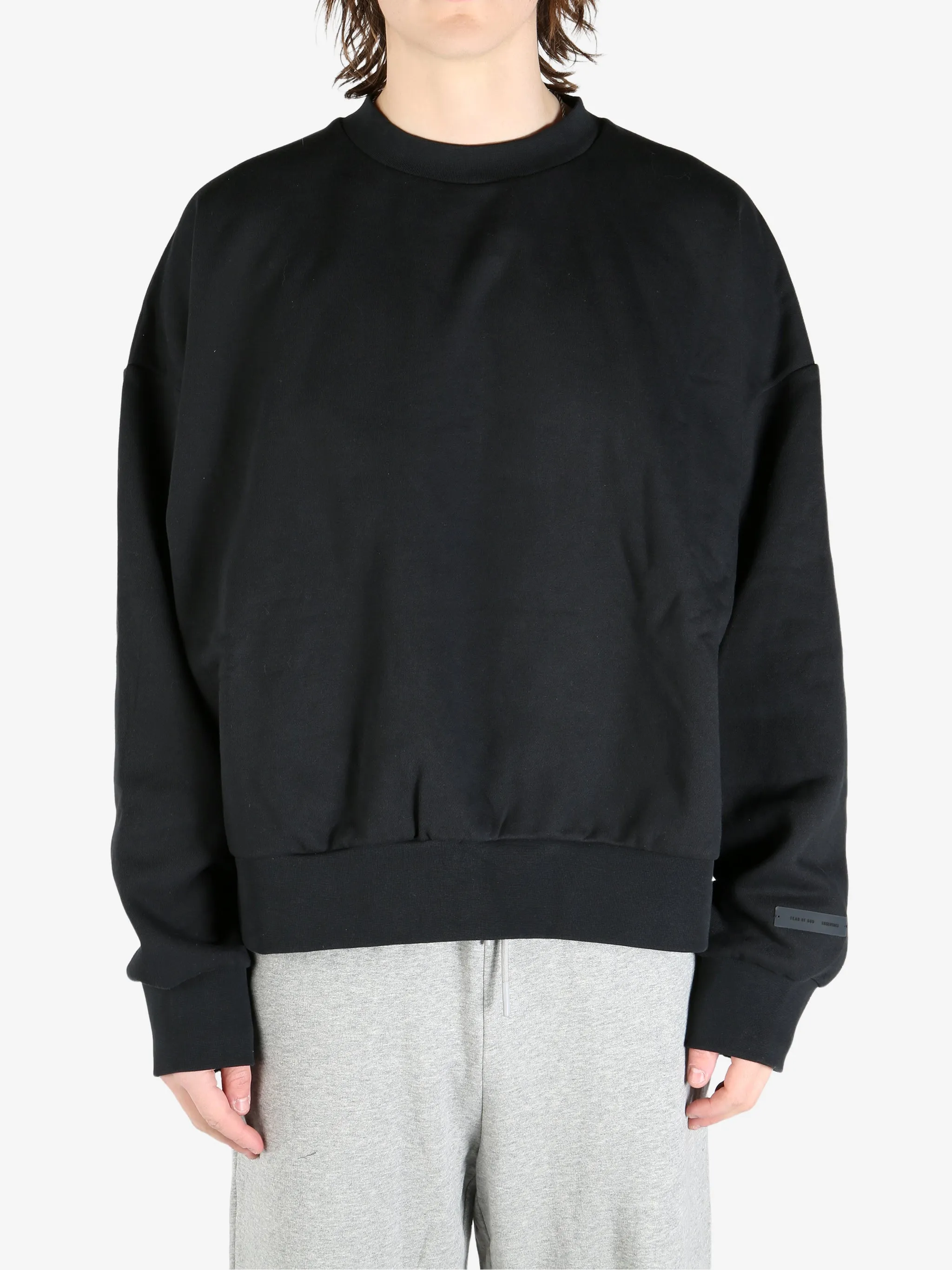FEAR OF GOD ESSENTIALS - Men Classic Fit Fleece Crewneck