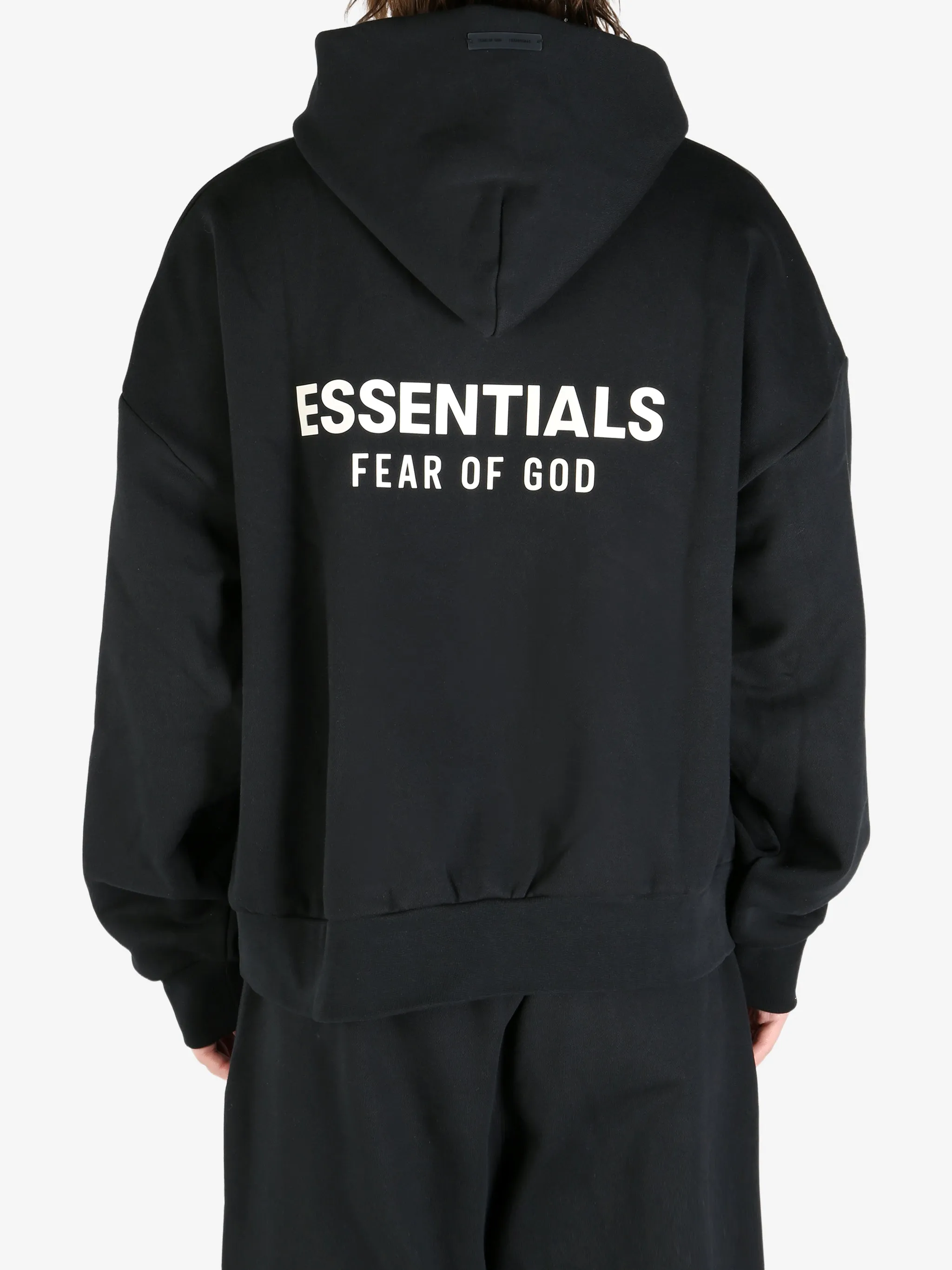 FEAR OF GOD ESSENTIALS - Men Classic Fit Fleece Hoodie