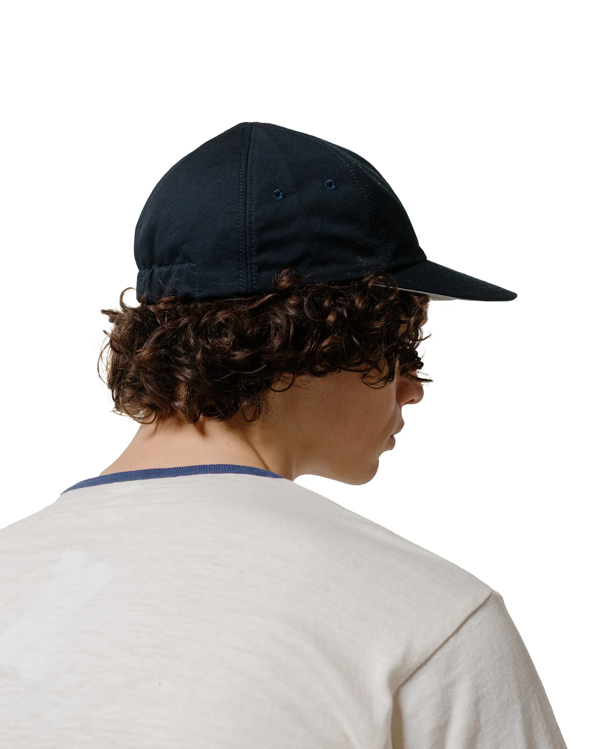 Found Feather Classic 6 Panel Cap Cotton Linen Poly Dyed Weather Navy