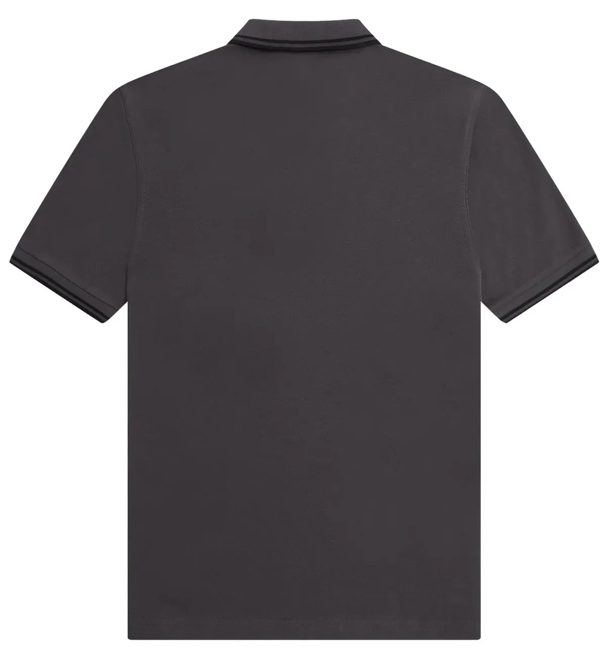 Fred Perry Black Twin Tipped Grey Polo Shirt