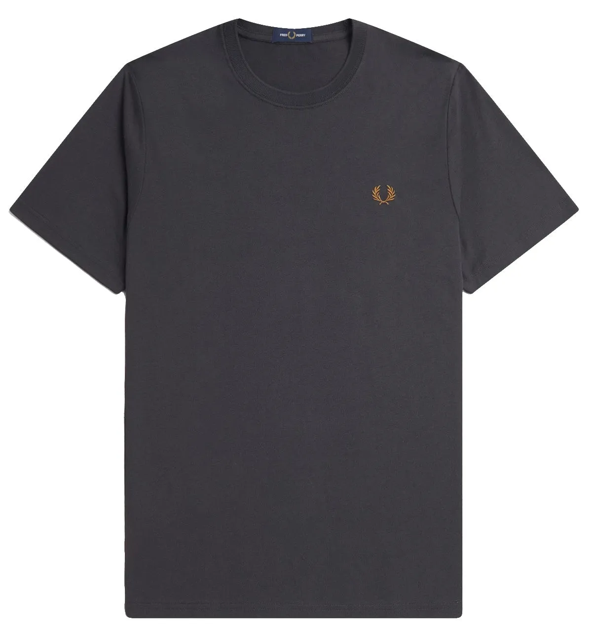 Fred Perry Small Logo T-Shirt (Dark Grey)