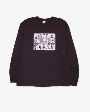 Fucking Awesome - Men's Modern Problems Long Sleeve Tee - (Black)