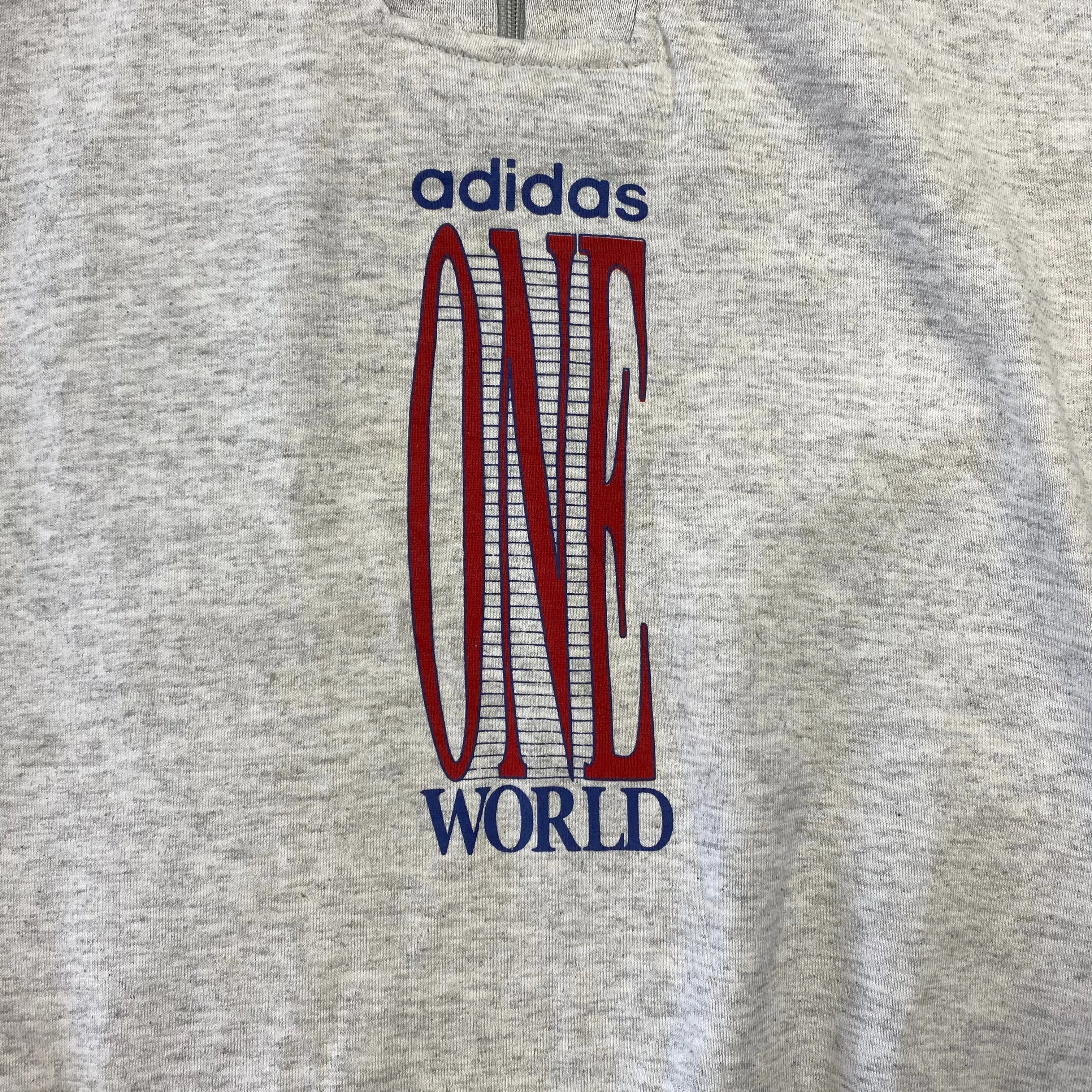Grey Adidas Quarter Zip (L)